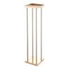 Wedding Flower Stand, 10PCS 80cm Column Flower Stand, Floral Stands with Metal Laminate, Cylindrical Cubic Floral Display Rack for Wedding, Party,