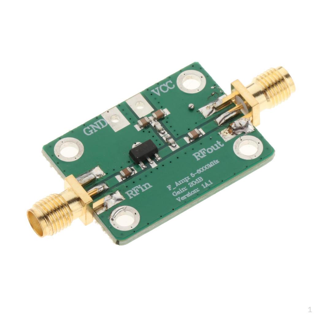 RF Wideband Amplifier Low-Noise LNA Board Module 50-4000MHz 125MA for FM HF Vhff/