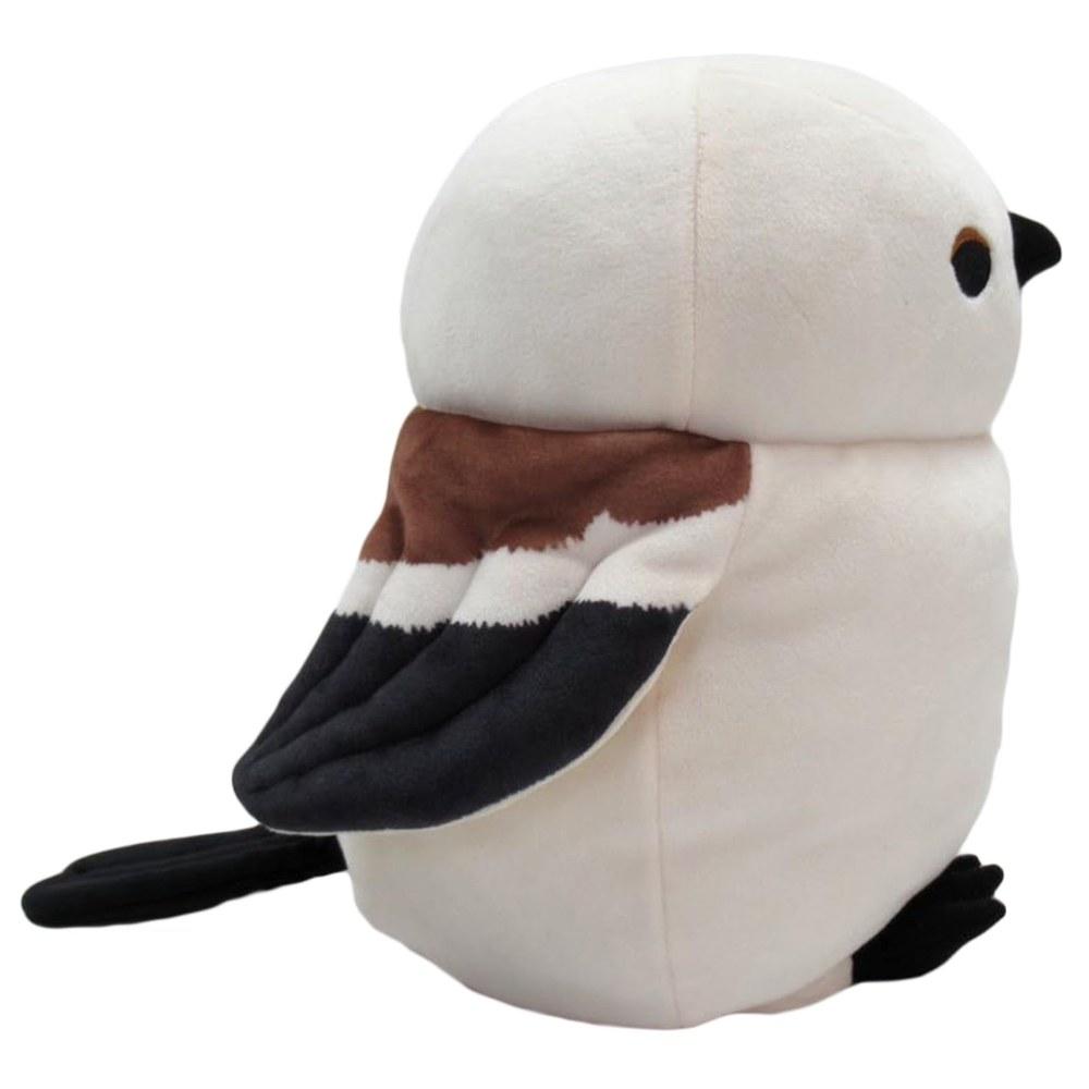 Shinada Global Mochi Series Mochi Shimae Nagare Plush Toy Animal Bird Shimaenaga MOSI-0350B Brown L 22×20×24cm