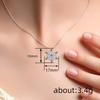 Japan And South Korea Winter Snowflake Design Necklace, Inlaid With Zircon Exquisite Pendant Women, Fashionable Christmas Jewelry