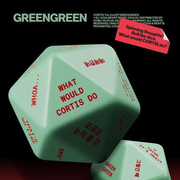 [Pre-order] CORTIS - The 2nd EP [GREENGREEN] (Dice ver.)