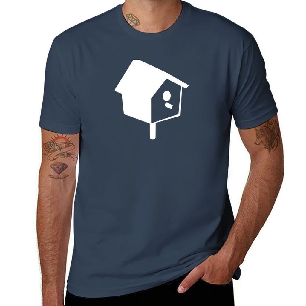 BIRD HOUSE for bird lovers TShirt Street Style Casual Tee Shirt