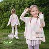 JELLYBABY Girls' Sun-Protective Quick-Dry Cooling T-Shirt