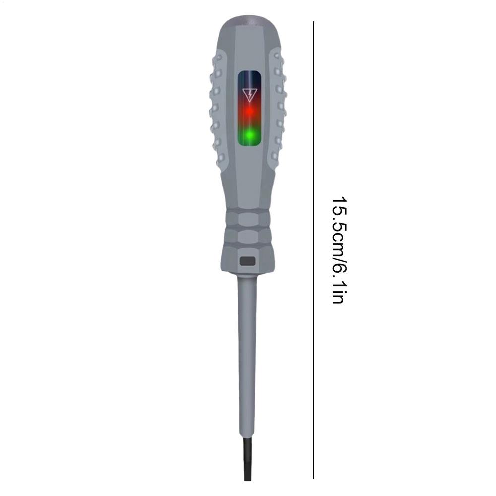 Voltage Tester Screwdriver Live Wire Electrician Tester Magnetic Tester Screwdriver 24V-250V Voltage Detector for AC/DC Circuit