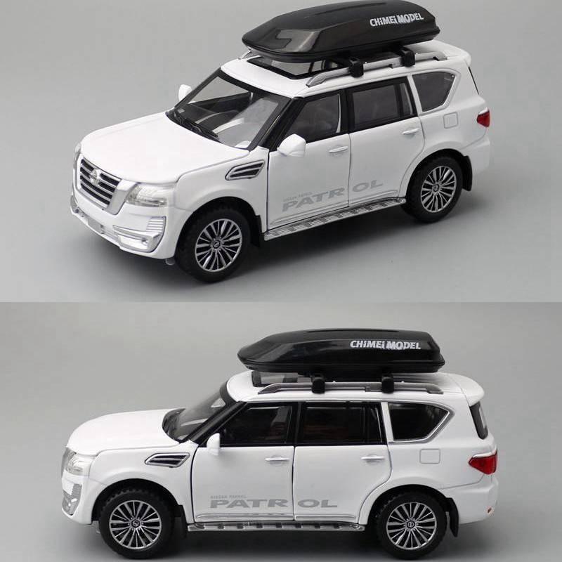 Simulation Patrol Alloy Suv Sedan Model Toy With Sound And Light Function