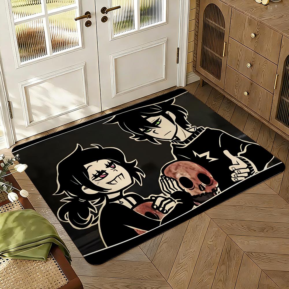 Spiel The Coffin Of Andy And Leyley Fußmatte Weich Verdickt Saugfähig Rutschfest Schlafzimmer Wohnzimmer Türvorleger Zuhause Flanell Teppiche