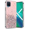 Hülle für Samsung Galaxy A12 / M12 / A12 2021, Glitzernd, Pink