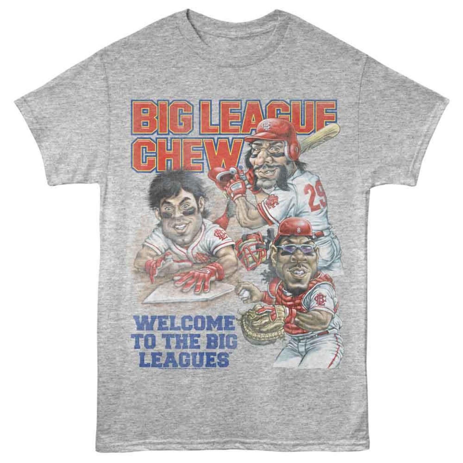 Big League Chew Welcome To The Big Leagues Gray Heather T-Shirt S
