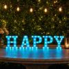 LED Letter Lamp with Remote Control, Dimmable Marquee Alphabet Light for Wedding Birthday Party, Indoor Outdoor Letter