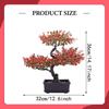 Artificial Bonsai Ornament, Realistic Faux Potted Plant, Plant for Office, Tabletop, Home