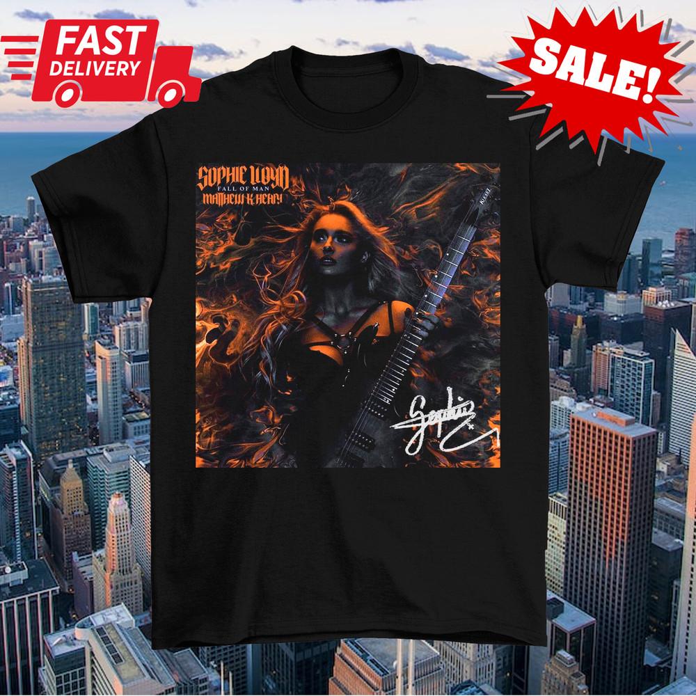 Fall of Man Sophie Lloyd Delusions Shirt Signed Classic Black S5XL KY117 Unisex T-Shirt S