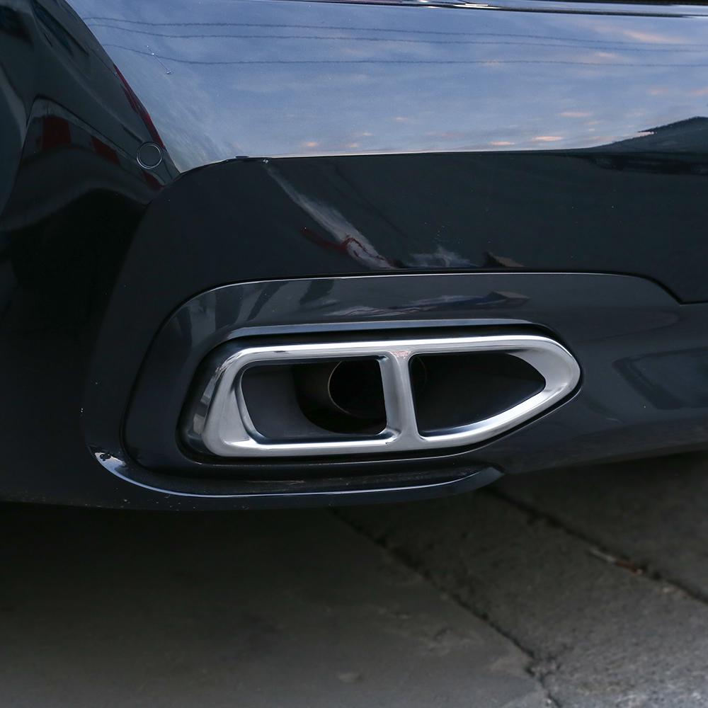 Car Exhaust Cover Trim M Sport VERSION Model for BMW 7 Series G11 G12