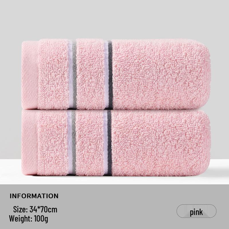 Thickened Soft Absorbent Cotton-Poly Face Towel - Gift for Home Use