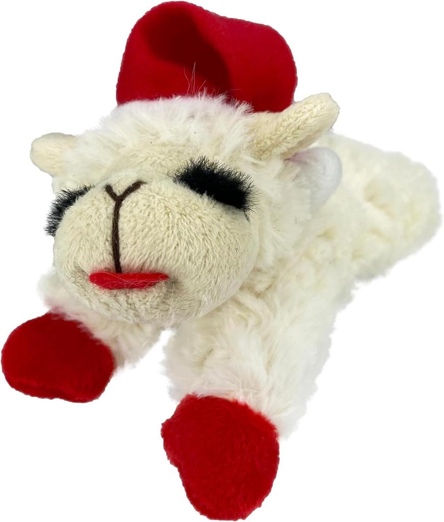 Dog Plush Toy - Squeaky Toy for All Dogs - Extra Soft Plush - Stuffed Animal Dog Toy for Cuddling & Playing - Cute Pet Toy (6", Cream)