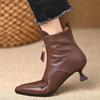Short Boots for Women, Fashionable Shoes for Autumn and Winter Seasons.