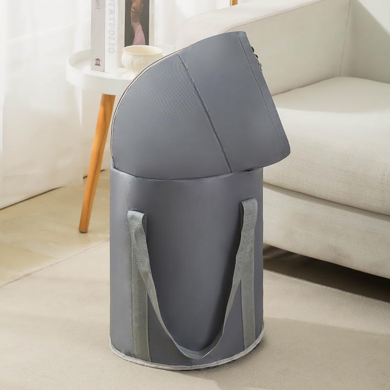 72cm Foldable Foot Bath Bucket for Home and Travel - Over Knee and Calf Use