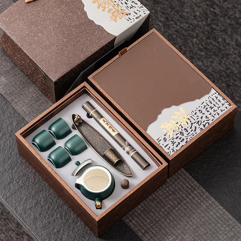 Chaxun Ceramic Tea & Incense Set