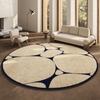 Circular Carpet Living Room Sofa Coffee Table Bedroom Study Bedside Mat Imitation Cashmere for Home Use