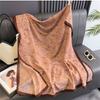 New Spring Women Cotton Scarf Beach Hijab Shawls and Wraps  Luxury Brand Flower Female Foulard Echarpe Designer Bandana