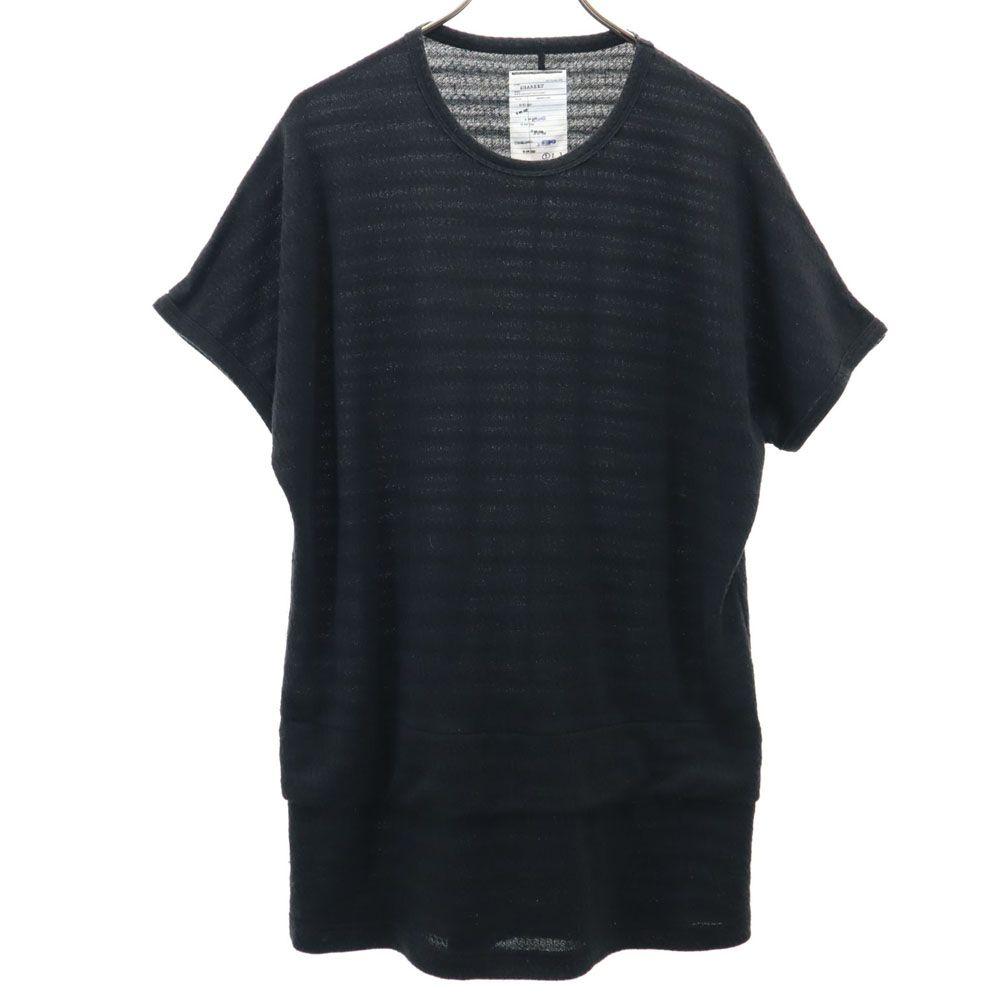 

SHAREEF made in Japan Short sleeve Cut 1 black knit Women Used