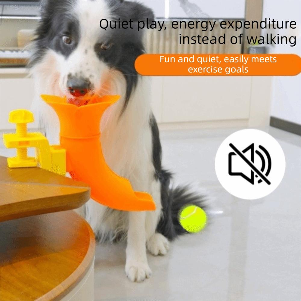 Long-Distance Dog Ball Launcher Automatic Throwing Durable Automatic Ball Thrower Smart Detachable Pet Interactive Toy