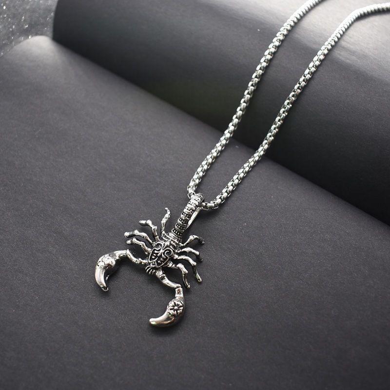Chinese Style Hip Hop Necklace, Retro Punk Pendant for Men & Women
