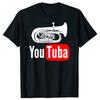 Du Tuba Marschkapelle Trompeter Messing Marschmusik T-Shirts Grafik Kurzarm Geburtstagsgeschenke Sommer Stil T-Shirt