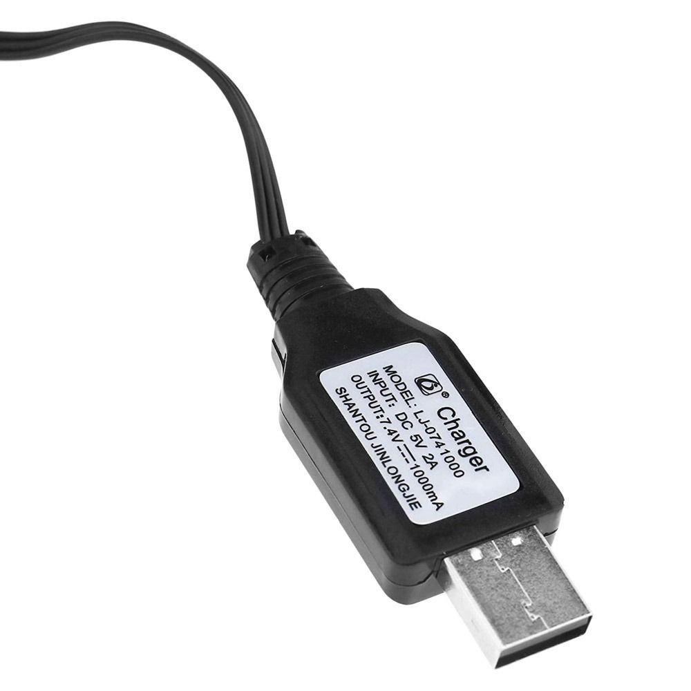 Portable 3.7V/7.4V/11.1V Battery Adapter XH-3P/XH4P/PH2.0/SM-3Pin Universal USB Charger 1000mAh/500mAh Power Supply
