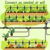 6Pcs Quick Connection Drip Irrigation 3/4Inch to 1/4Inch Adapter Faucet Joint Pipe B03E