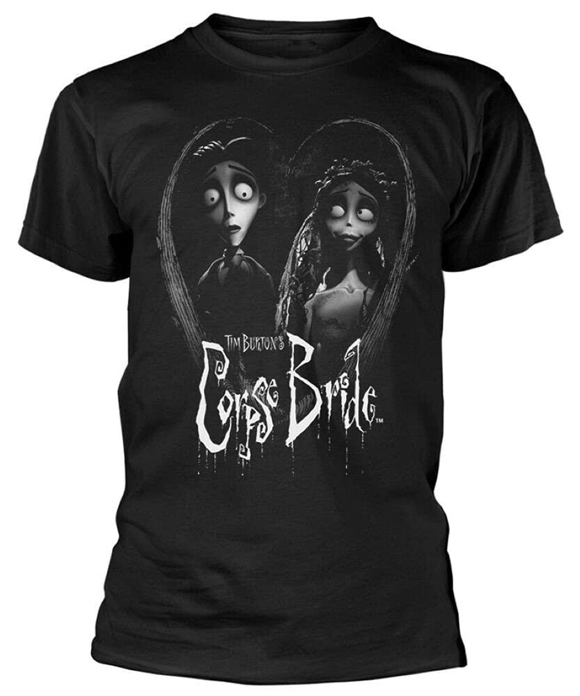 Tim Burtons Corpse Bride Corpse Bride Black T-Shirt - Official L
