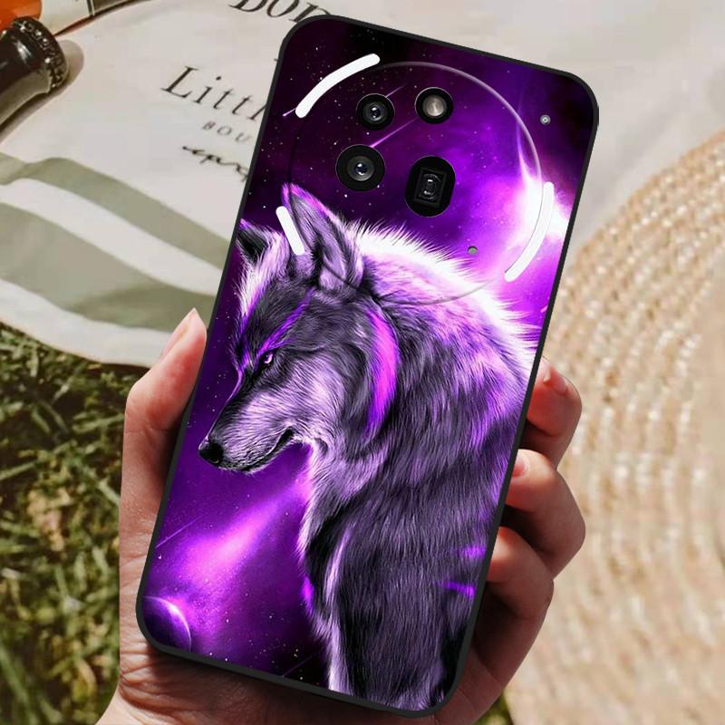For Nothing Phone 3A Pro Case Phone3A Pro Cool Painted Silicone TPU Soft Cover for Nothing Phone 3A Pro A059P Cases Black Shells
