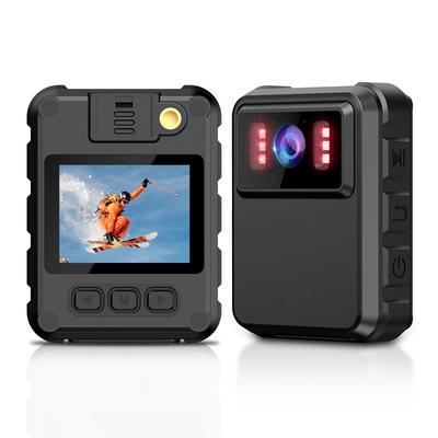 Policejní tělová kamera WiFi HD DVR Video Bezpečnostní kamera IR Noční vidění Mini videokamery IP65 Vodotěsná Sportovní DV kamera