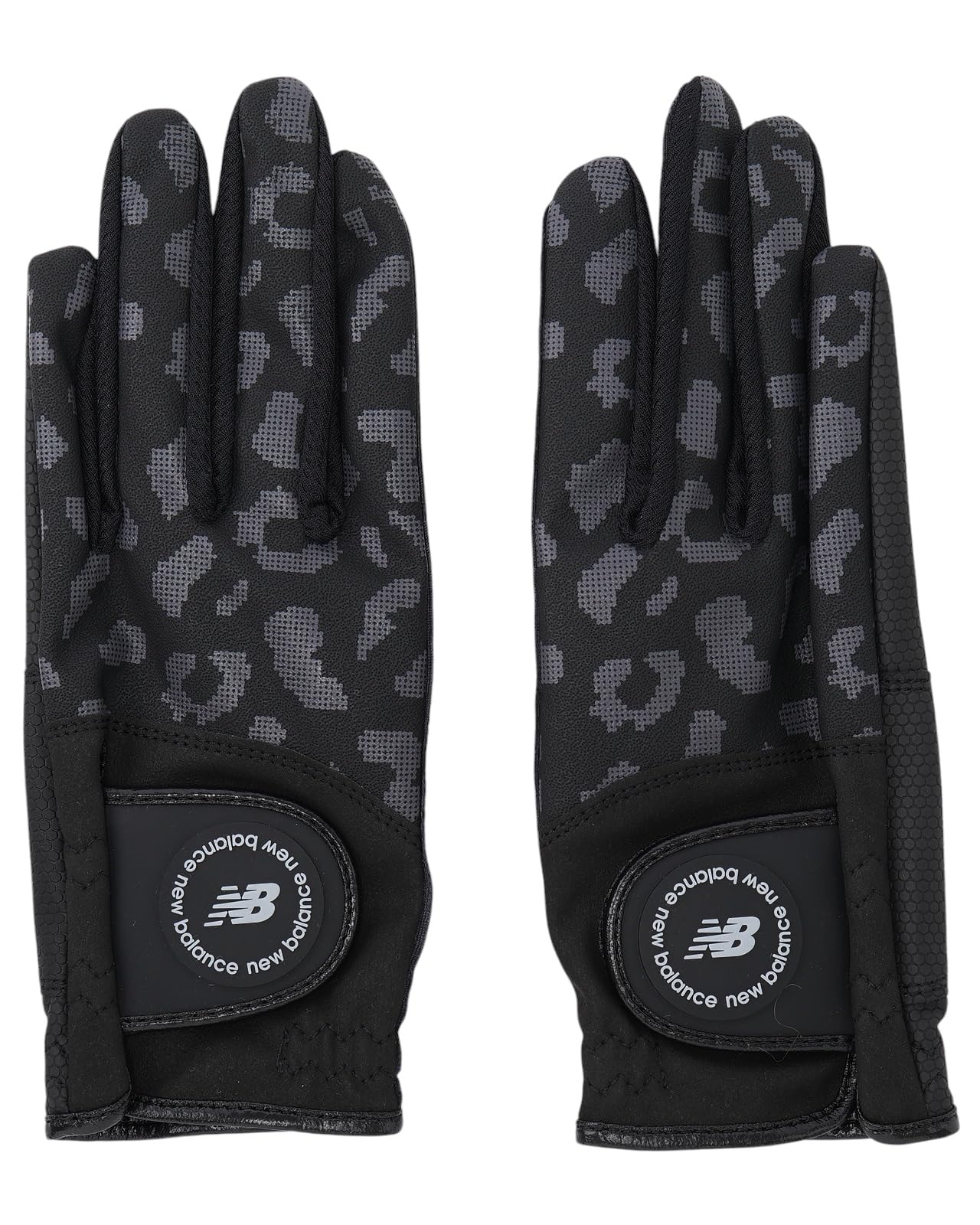 

Golf Gloves for both SS [New Balance] Women s (Leopard Print, hands) / 012-5185501 010_Black (17~18cm)