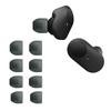 Kwmobile 8x Replacement Silicone Ear Tips for Sony Set of 4 Sizes WF-1000XM3 / WF-SP900 / WF-SP510 -