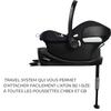 Aton B2 I-size Car Seat Cbx by Cybex - 45 To 87 Cm - Birth Up To 13 Kg - Up To 2 Years - Base One Included - Blue