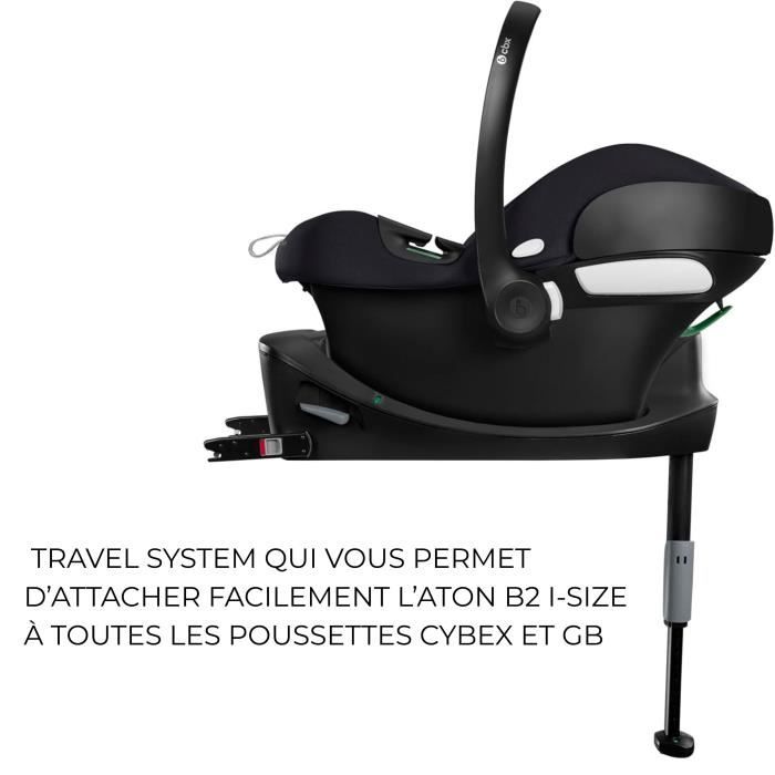 Aton B2 I-size Car Seat Cbx by Cybex - 45 To 87 Cm - Birth Up To 13 Kg - Up To 2 Years - Base One Included - Blue