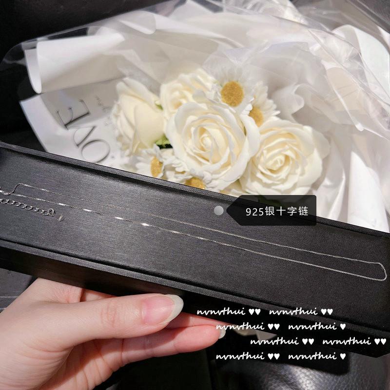 Блестящая цепь О-образная из стерлингового серебра 925 пробы, с платиновым покрытием, голая цепь, Ожерелье, Сочетающаяся цепь, Серебряное ожерелье Минималистичное