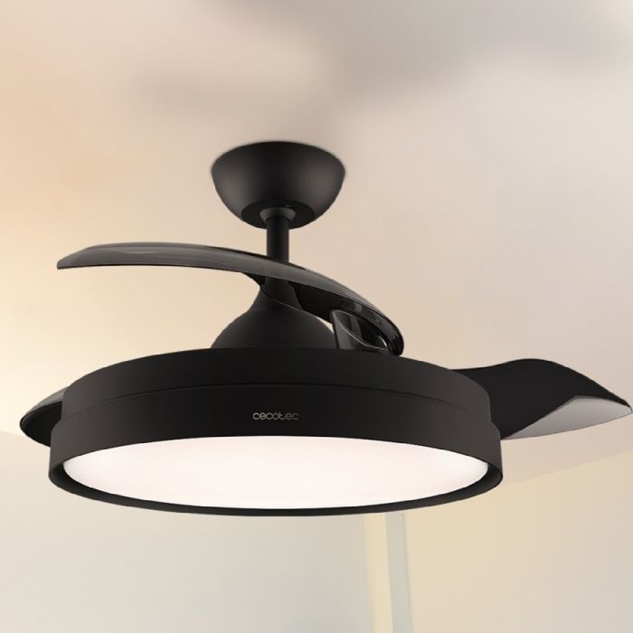 Ventilateur de Plafond - Cecotec - EnergySilence Aero 4280 - Pales Rétractables - 40 W - Minuterie