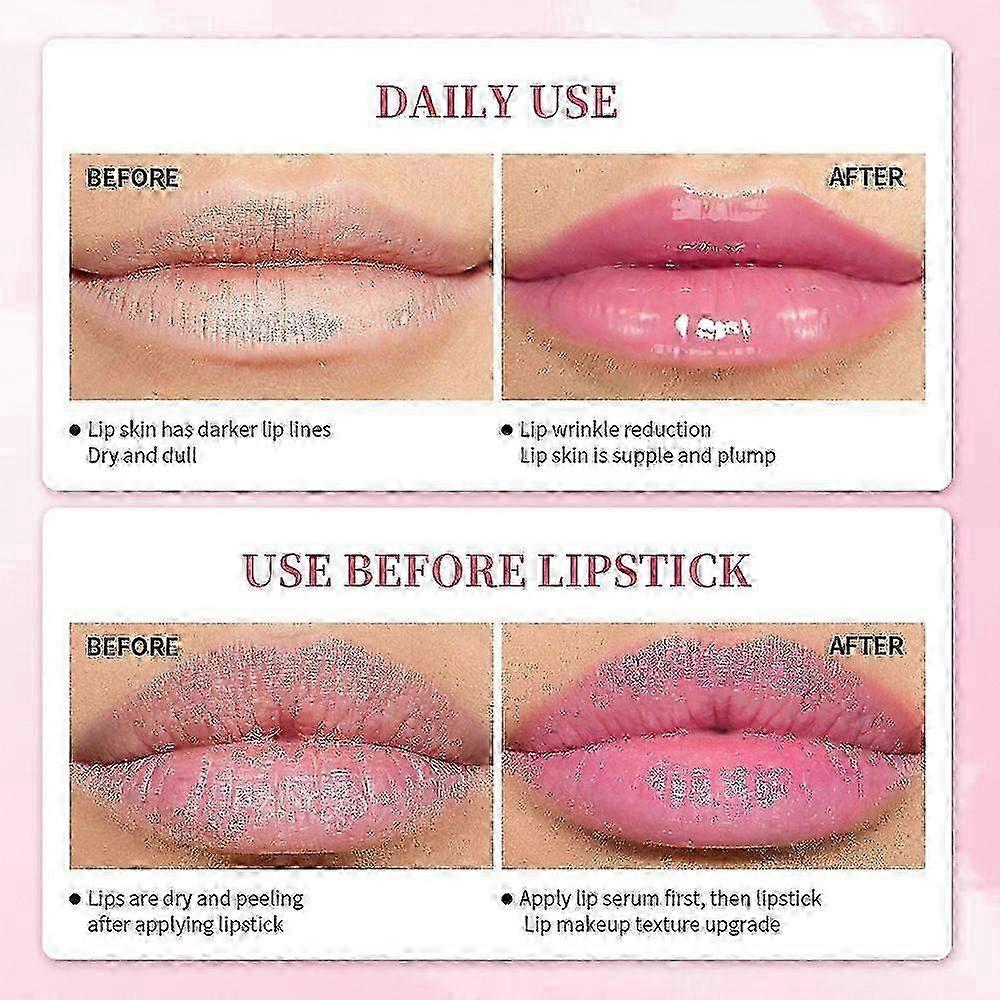2025 Pink Lip Serum: Long-Lasting Moisturizing Lip Care Gloss