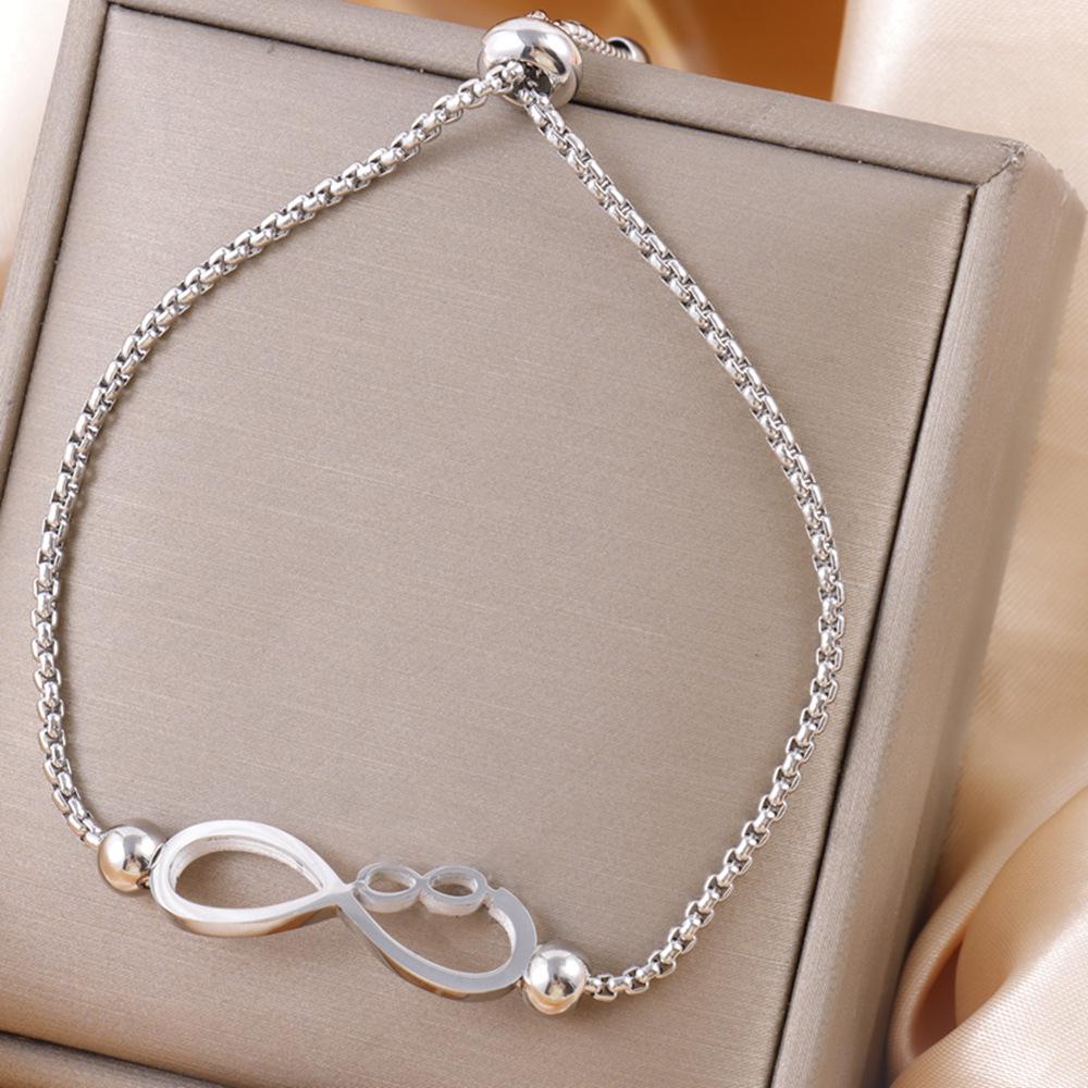 Adjustable Women's Drawstring Bracelet - Luxurious & Versatile Jewelry for Commuting