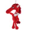 Craftsmanship Horse Keychain Fantasy Style Simulation Horse Toy Pony Plush Doll  Christmas Gift