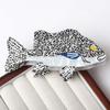 Noctilucent Acetate Fish Hair Claw Acetic Acid Animal Hair Clip Sperm Whale Shark Clip  Friends