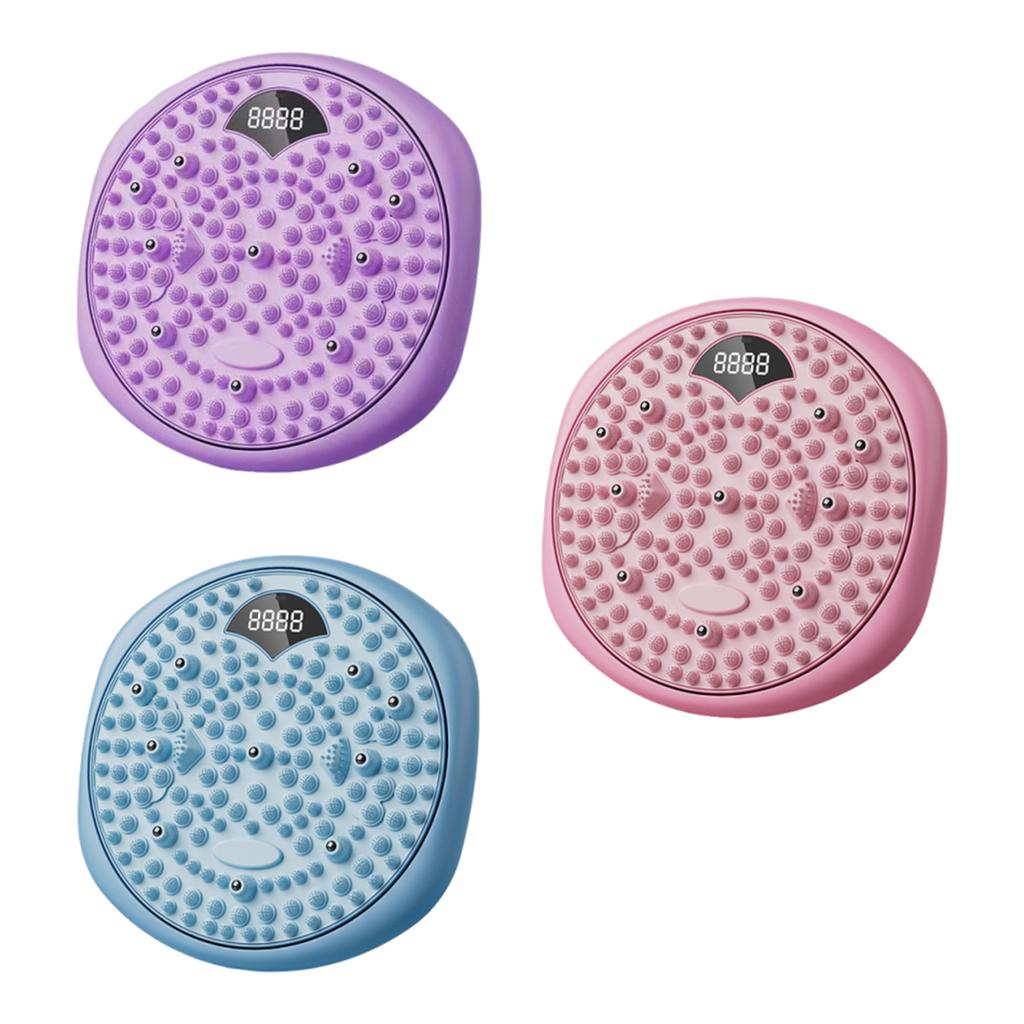 Waist Twisting Disc Type-C Charging Magnetic Acupressure Mat Non Slip Intelligent Counting Twist Machine for Body Shaping Device