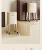 High-Legged Kitchen Trash Can with Wheels - Large Capacity, Narrow Gap, with Lid