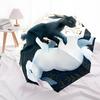 1pc Black Rabbit Automatic Open/close Folding Umbrella, Compact Portable Travel Umbrella, Durable Construction Yy250809131