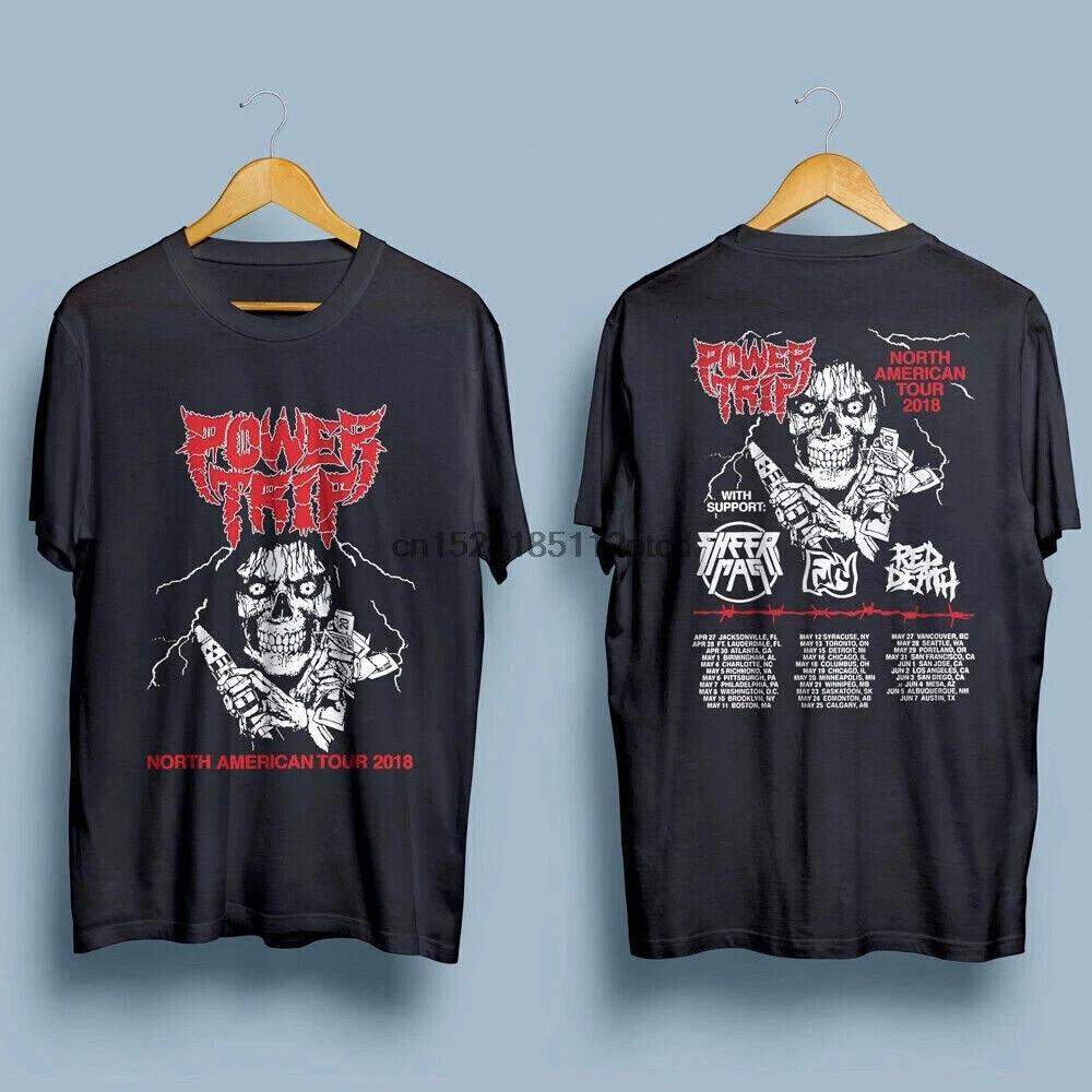 

New Power Trip North American Tour 2018 T-Shirt Black 3XL