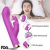 Leistungsstarker Kaninchen-Vibrator für Frauen, Klitoris-Stimulator, G-Punkt-Massagegerät, Mini-Dildo, Silikon, Sexspielzeug, weibliche Waren für Erwachsene