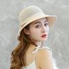 Ladies' Straw Hat Summer Sun Hat Fashionable And Simple Woven Sun Hat Candy Colored Wide Brimmed Sun Hat Holiday Gift