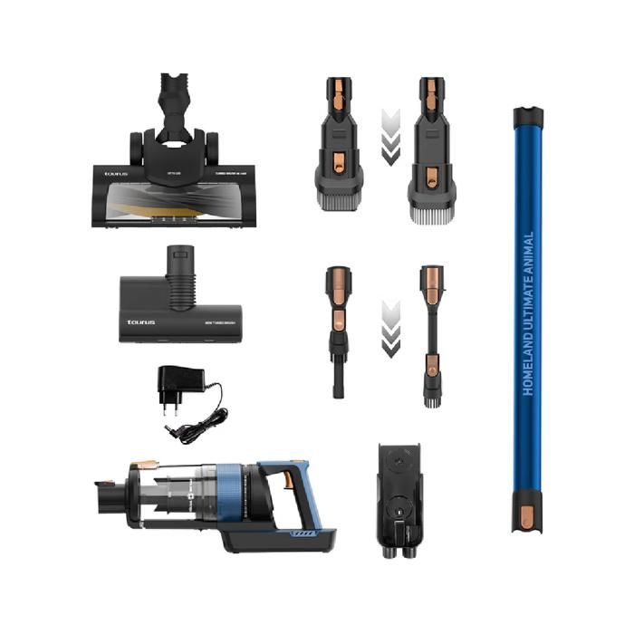 Aspirateur Vertical Taurus Homeland Ultimate Animal 165W Bleu