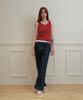 Keulleiseu Linen Blended Pocket Sleeveless_Yellow